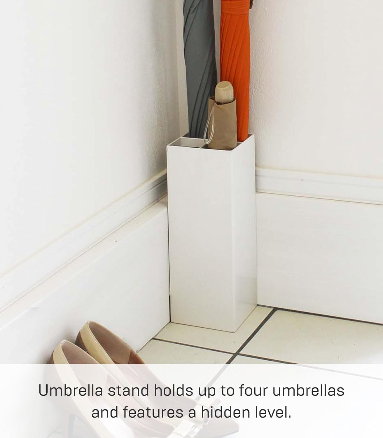 image:imageSmart Umbrella Stand BlackWhite