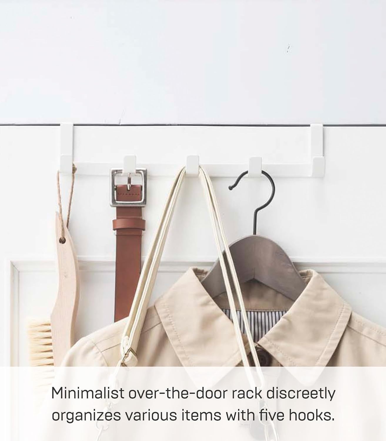 image:imageYAMAZAKI Home Over The Door Hooks Hanging Coat Rack