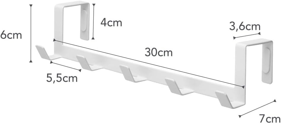 image:imageYAMAZAKI Home Over The Door Hooks Hanging Coat Rack