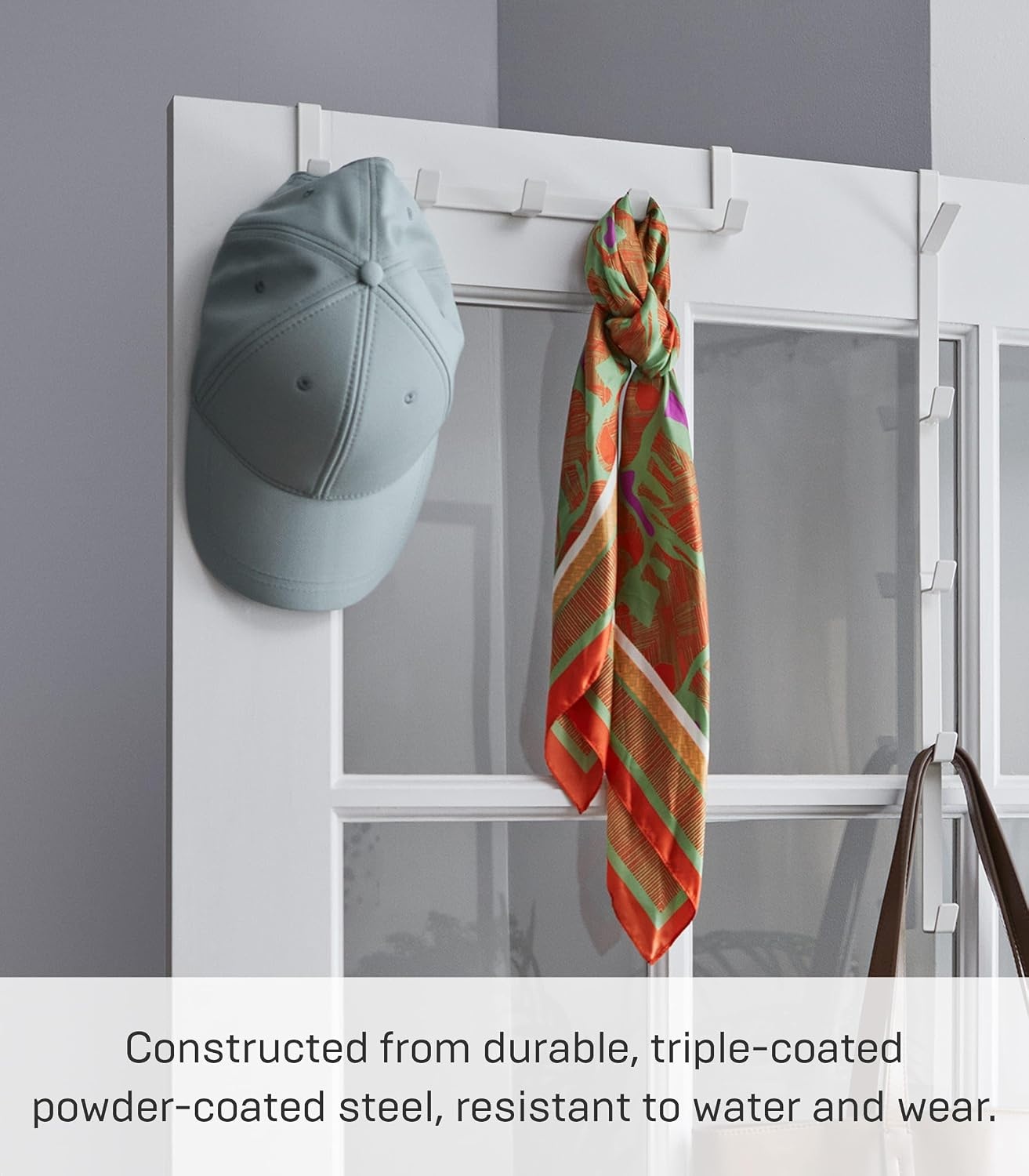image:imageYAMAZAKI Home Over The Door Hooks Hanging Coat Rack