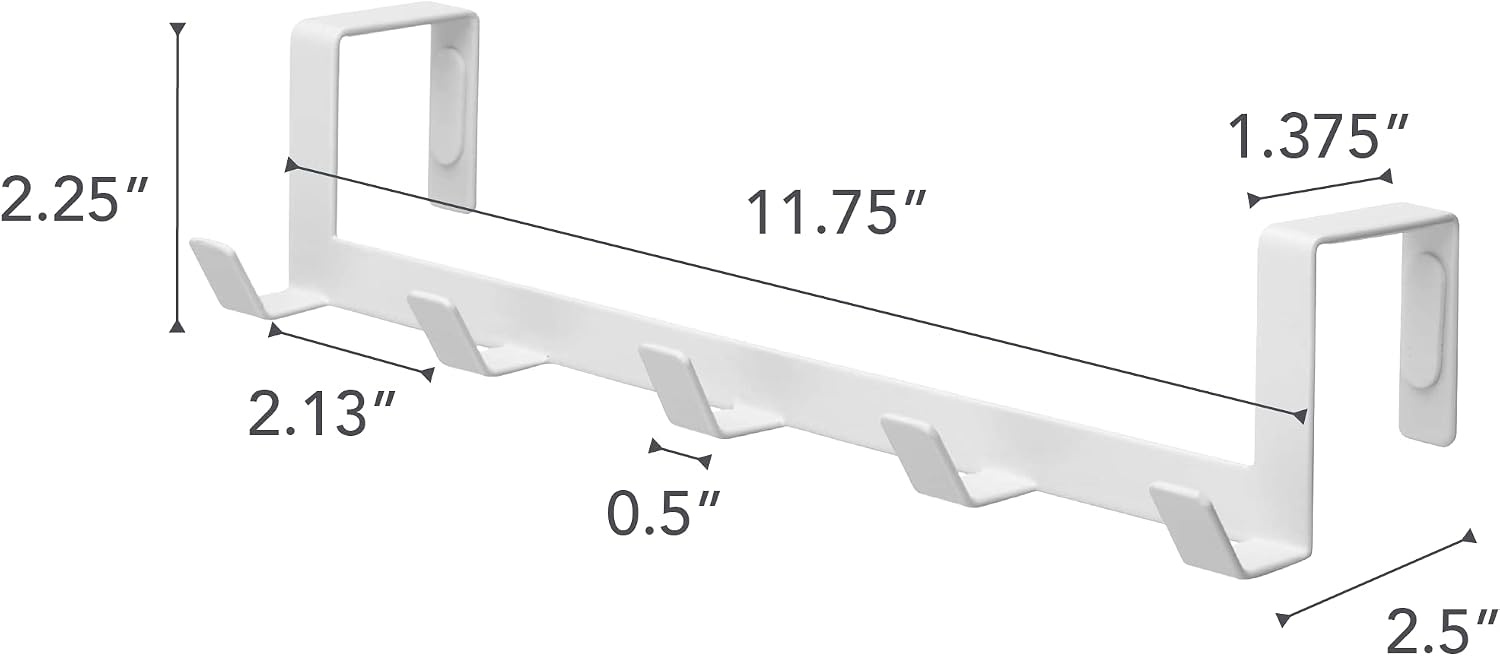 image:imageYAMAZAKI Home Over The Door Hooks Hanging Coat Rack