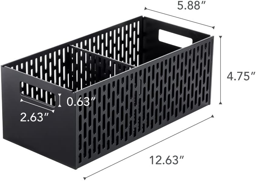 image:imageYAMAZAKI Home Stacking Baskets Fruit Basket Vegetable Basket ABS Plastic One Size BlackBlack