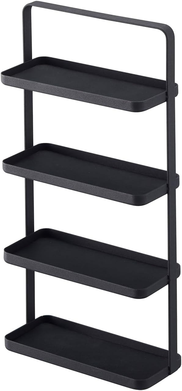 image:imageYAMAZAKI Home Tower 4Tier Accessory Tray Jewelry Holder amp Storage Organizer SteelBlack