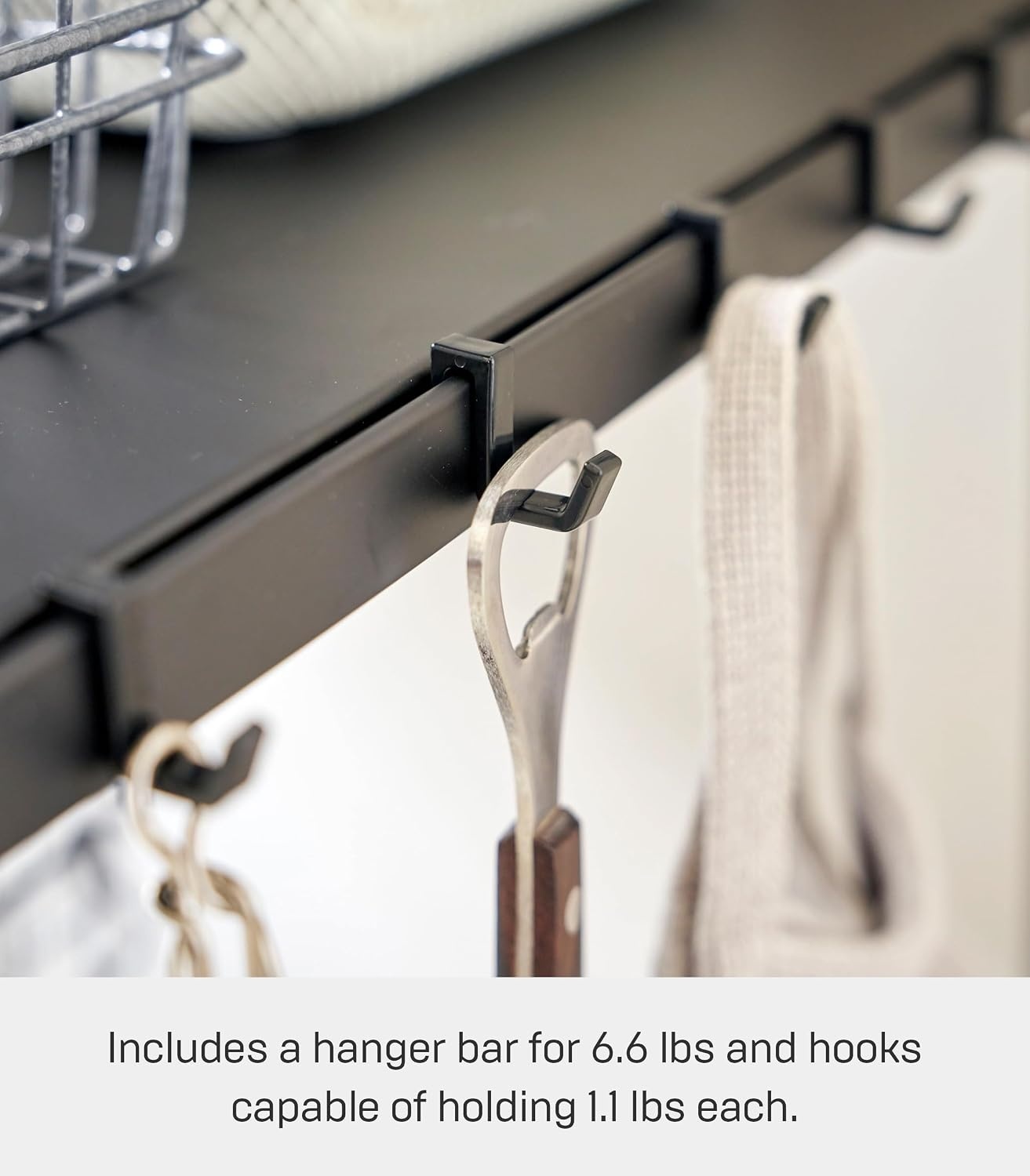 image:imageYAMAZAKI Home Tower Kitchen Appliance Storage Rack Metal Shelving Unit Standing Organizer Heavy Duty Shelves 67Inch Fridge 67 SteelBlack