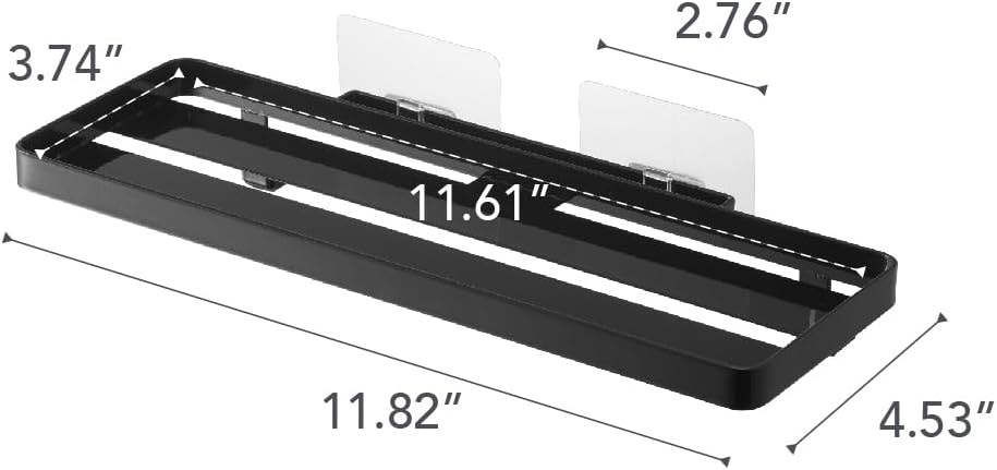 image:imageYAMAZAKI Home Tower SelfAdhesive Bathroom Sink Organizer Rack Versatile Storage For Toothbrushes Makeup Hair Products Easy Installation On Tile Plastic Metal SpaceSaving Tray SteelBlack