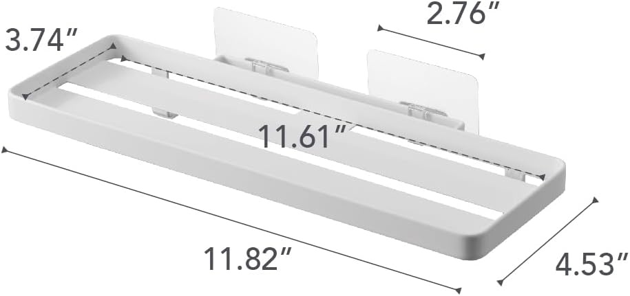 image:imageYAMAZAKI Home Tower SelfAdhesive Bathroom Sink Organizer Rack Versatile Storage For Toothbrushes Makeup Hair Products Easy Installation On Tile Plastic Metal SpaceSaving Tray SteelWhite