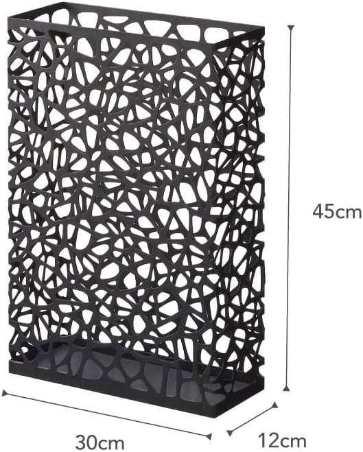 image:imageYAMAZAKI Home Umbrella Stand Storage for Umbrellas and Walking Canes Rectangle Steel No Assembly Req
