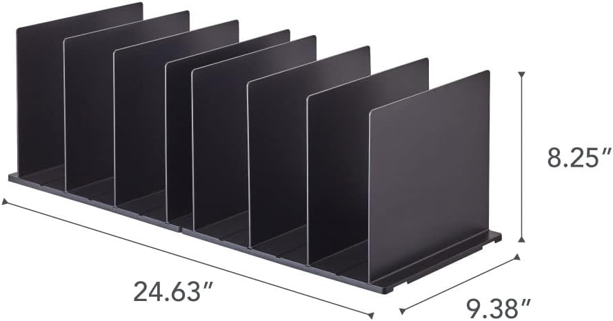 image:imageYAMAZAKI home 4956 Purse OrganizerBag Divider for Closet Shelf One Size WhiteBlack