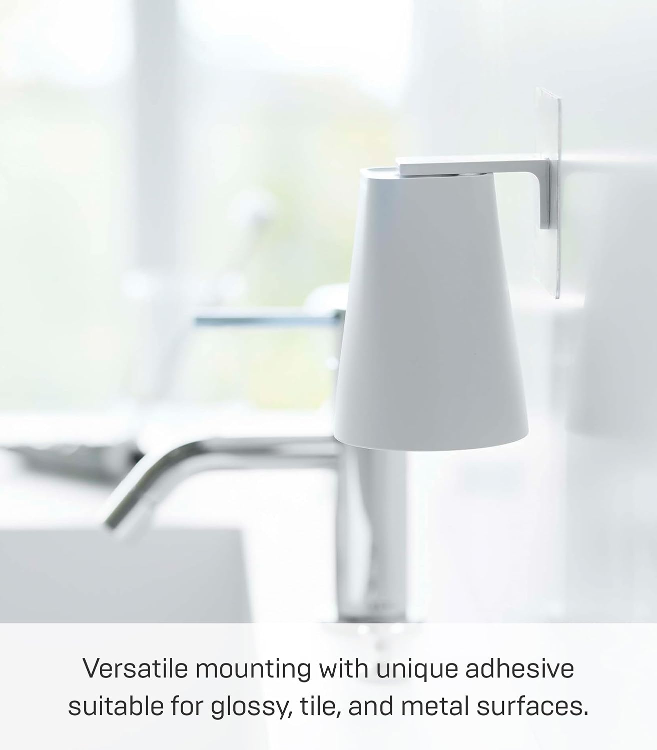 image:imageYamazaki 5487 Film Hook Magnetic Tumbler White Approx W 28 x D 28 x H 37 inches 7 x 75 x 95 cm Tumbler Approx 28 x 30 x 49 inches 7 x 75 x 125 cm Whole When Storeed TowerWhite