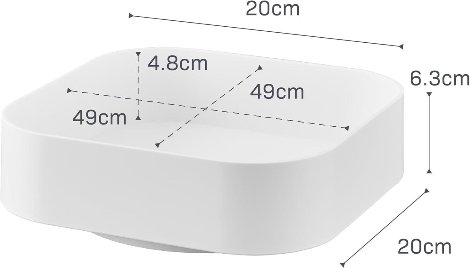 image:imageYamazaki Home Tower 360 Rotating Storage Rack NonSlip Lazy Susan Organizer for Cosmetics Skincare and Spices Abs PlasticWhite