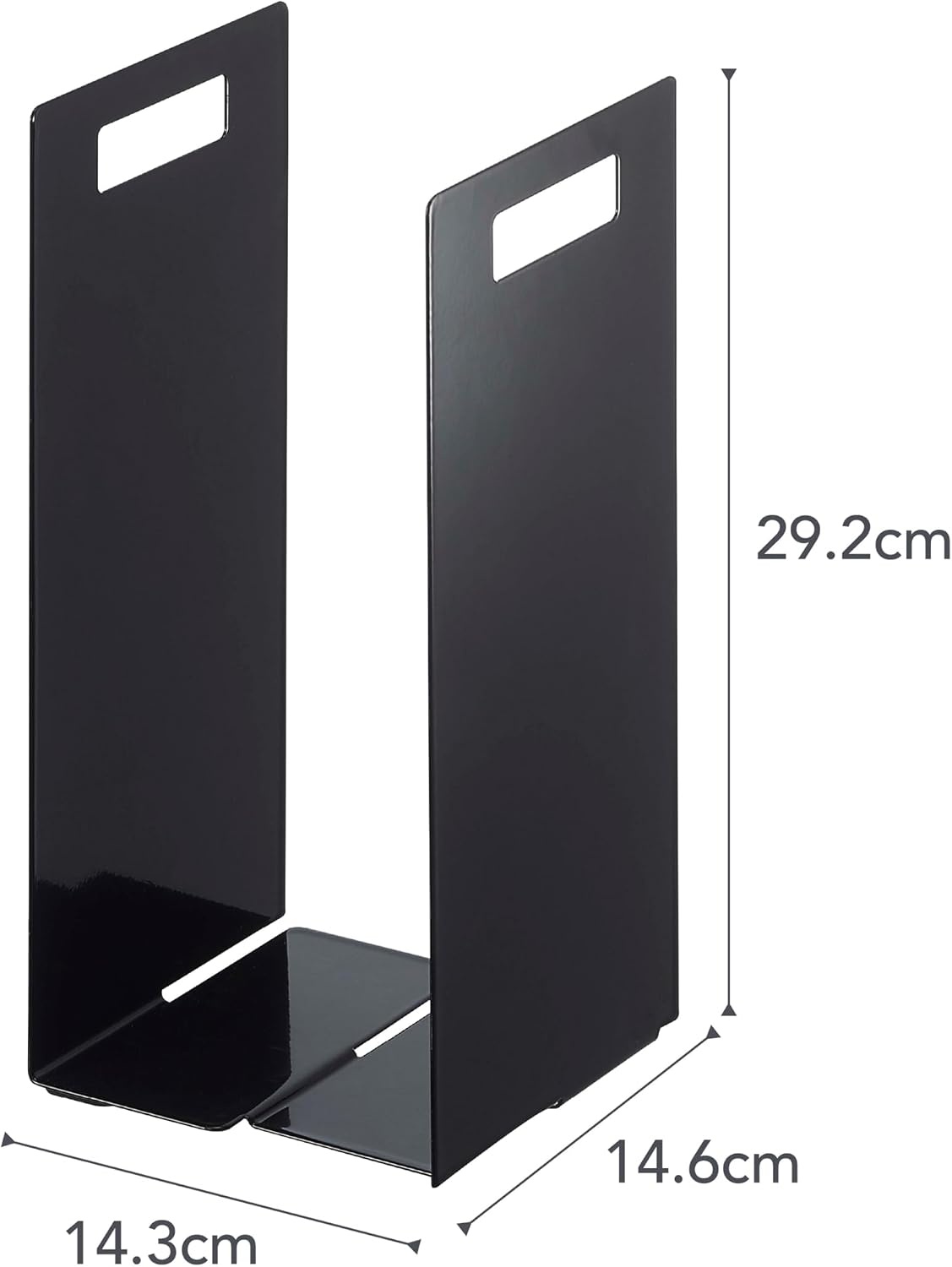 image:imageYamazaki Home Tower Interlocking Towel Organizer Bathroom Storage Shelf Rack SteelBlack