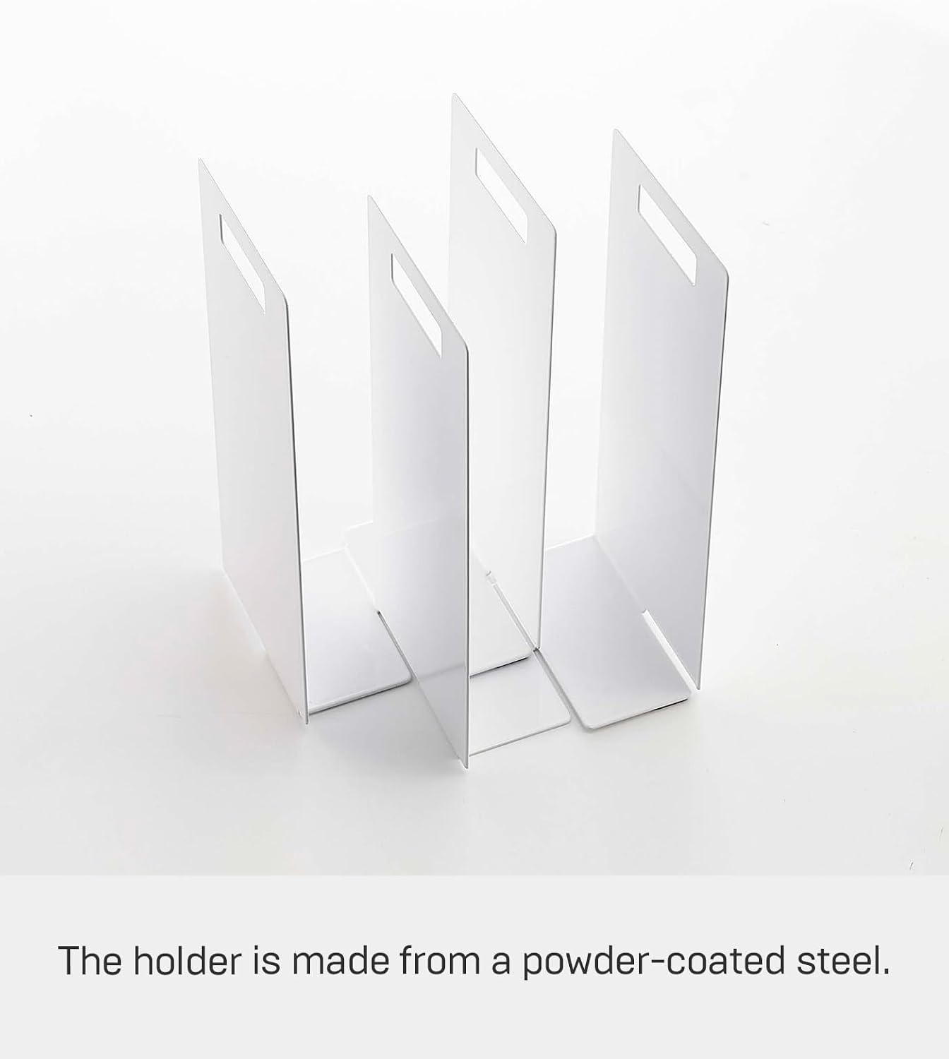 image:imageYamazaki Home Tower Interlocking Towel Organizer Bathroom Storage Shelf Rack SteelWhite