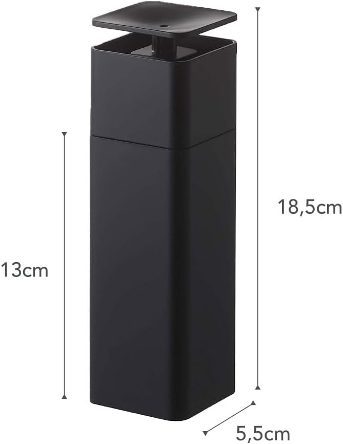 image:imageYamazaki Home Tower One Handed Dispenser Abs Plastic 85 Fluid Oz 250 MillilitersBlack