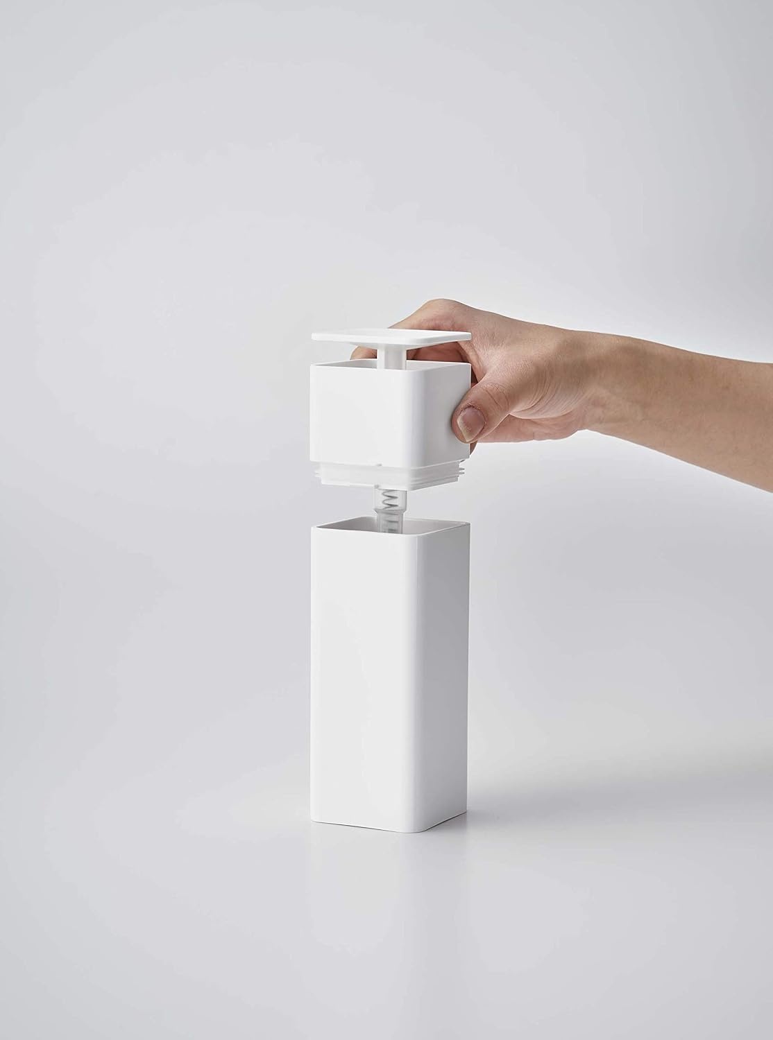 image:imageYamazaki Home Tower One Handed Dispenser Abs Plastic 85 Fluid Oz 250 MillilitersWhite