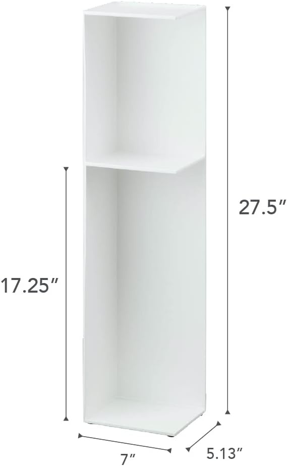 image:imageYamazaki Home Tower Slim Bathroom Storage Toilet Paper Stocker Steel White