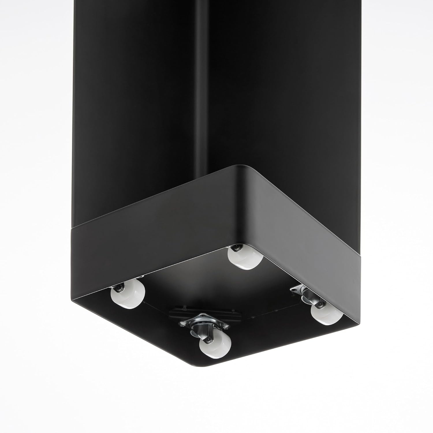 image:imageYamazaki Home Tower Supplies OrganizerSlim Rolling Bathroom Storage Toilet Paper Stocker with Adjustable Shelf Steel Black