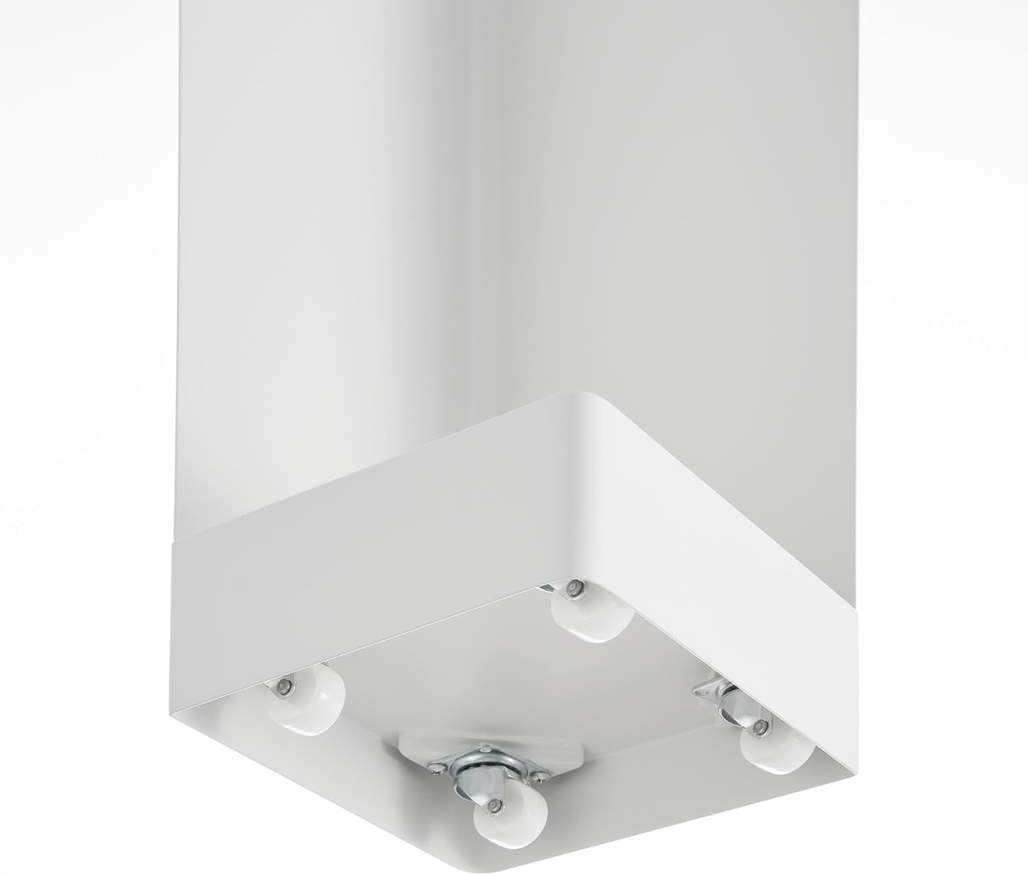 image:imageYamazaki Home Tower Supplies OrganizerSlim Rolling Bathroom Storage Toilet Paper Stocker with Adjustable Shelf Steel White