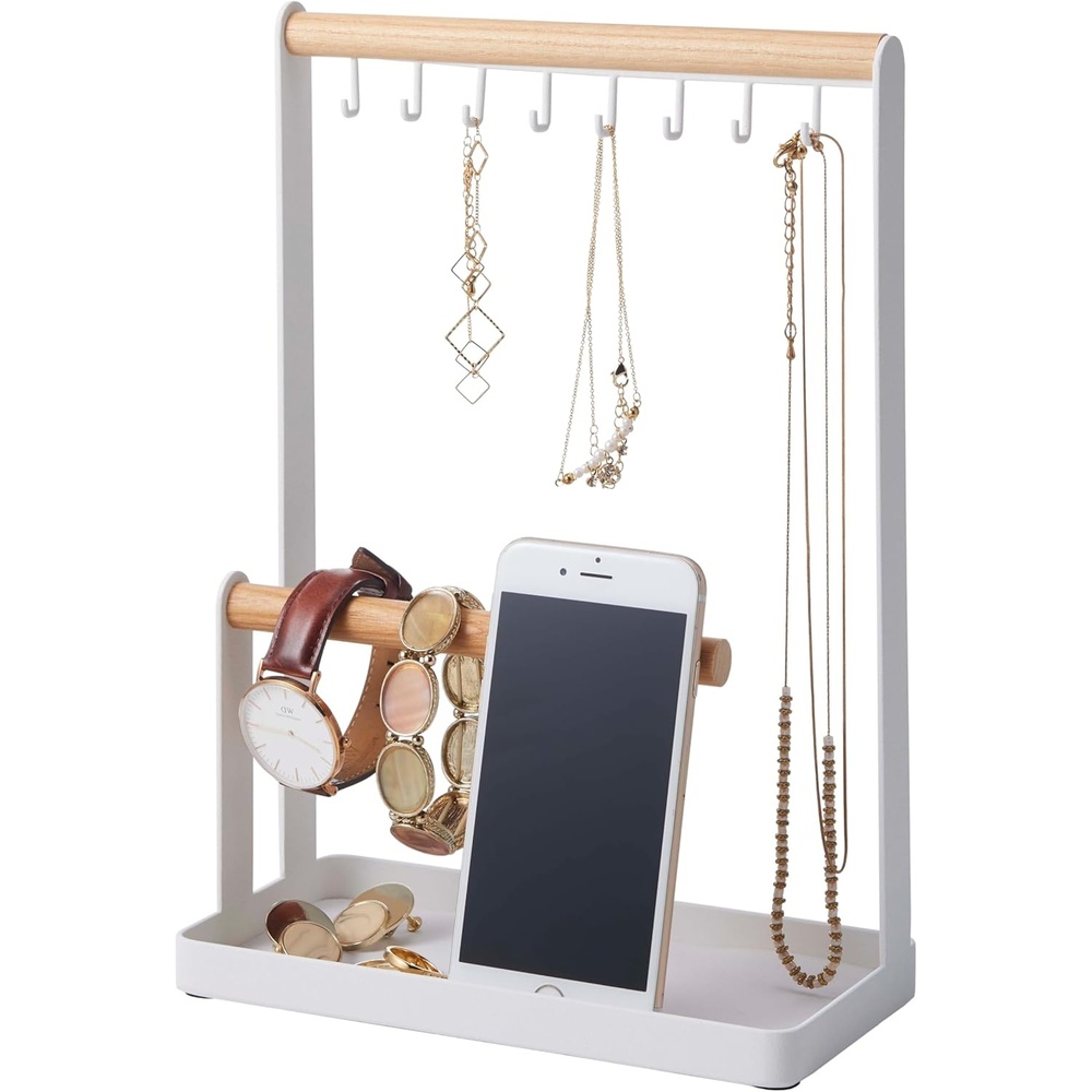 image:imageYAMAZAKI Home Accessory Stand Jewelry Holder amp Organizer StorageAccessory Stand