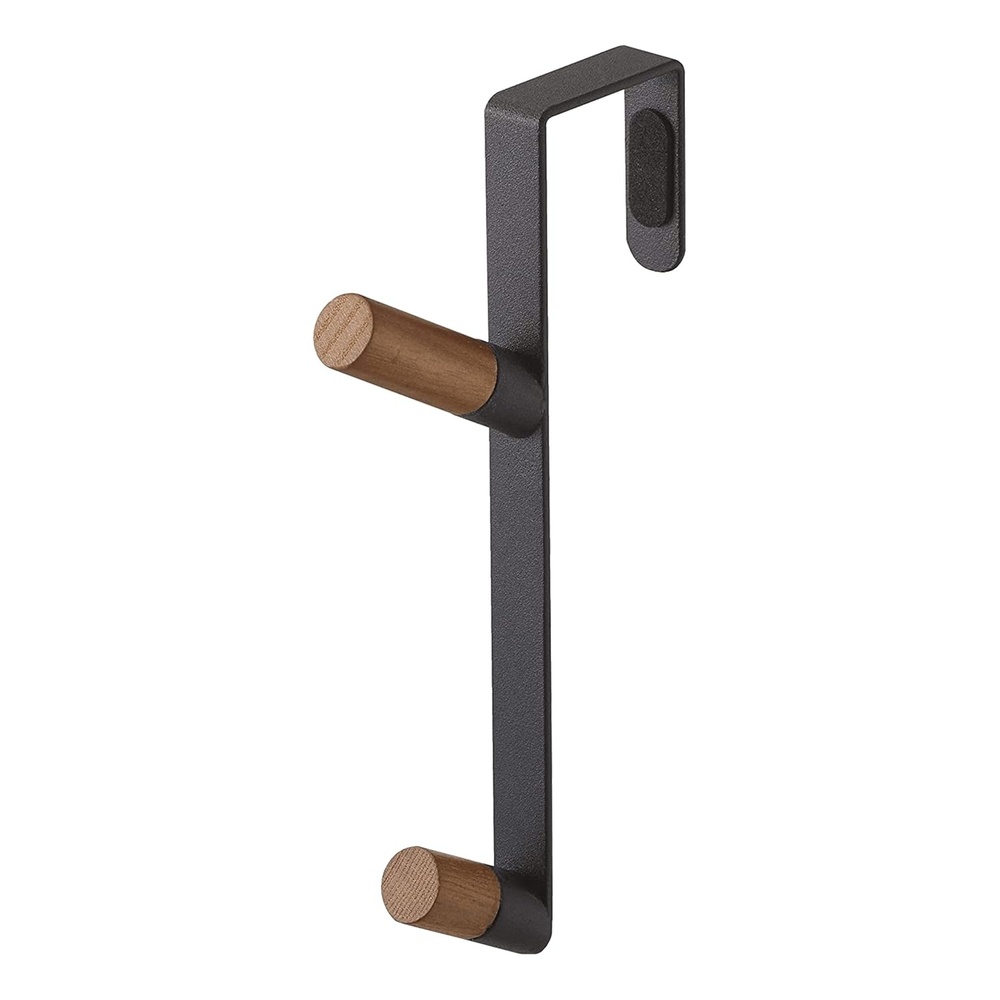image:imageYAMAZAKI Home OverTheDoor Hook Steel OverTheDoor No Assembly ReqBlack