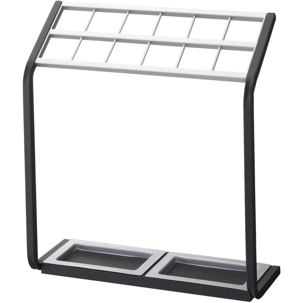 image:imageYAMAZAKI home 12Slot Metal Umbrella Holder Silver