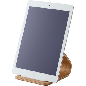 YAMAZAKI Home Rin Plywood Tablet Stand – Wood(Ash)