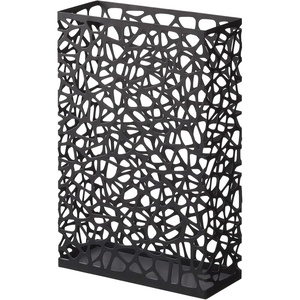 YAMAZAKI Home Umbrella Stand – Storage for Umbrellas and Walking Canes, Rectangle, Steel, No Assembly Req.