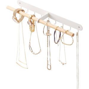 YAMAZAKI home 2513 Wall Accessory Rack, One Size, White
