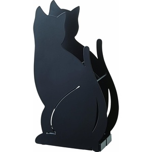 Yamazaki Home Cat Umbrella Stand – Animal Metal Storage Holder Organizer.,Black