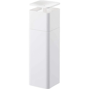 Yamazaki Home Tower One Handed Dispenser – Abs Plastic – 8.5 Fluid Oz., 250 Milliliters(White)