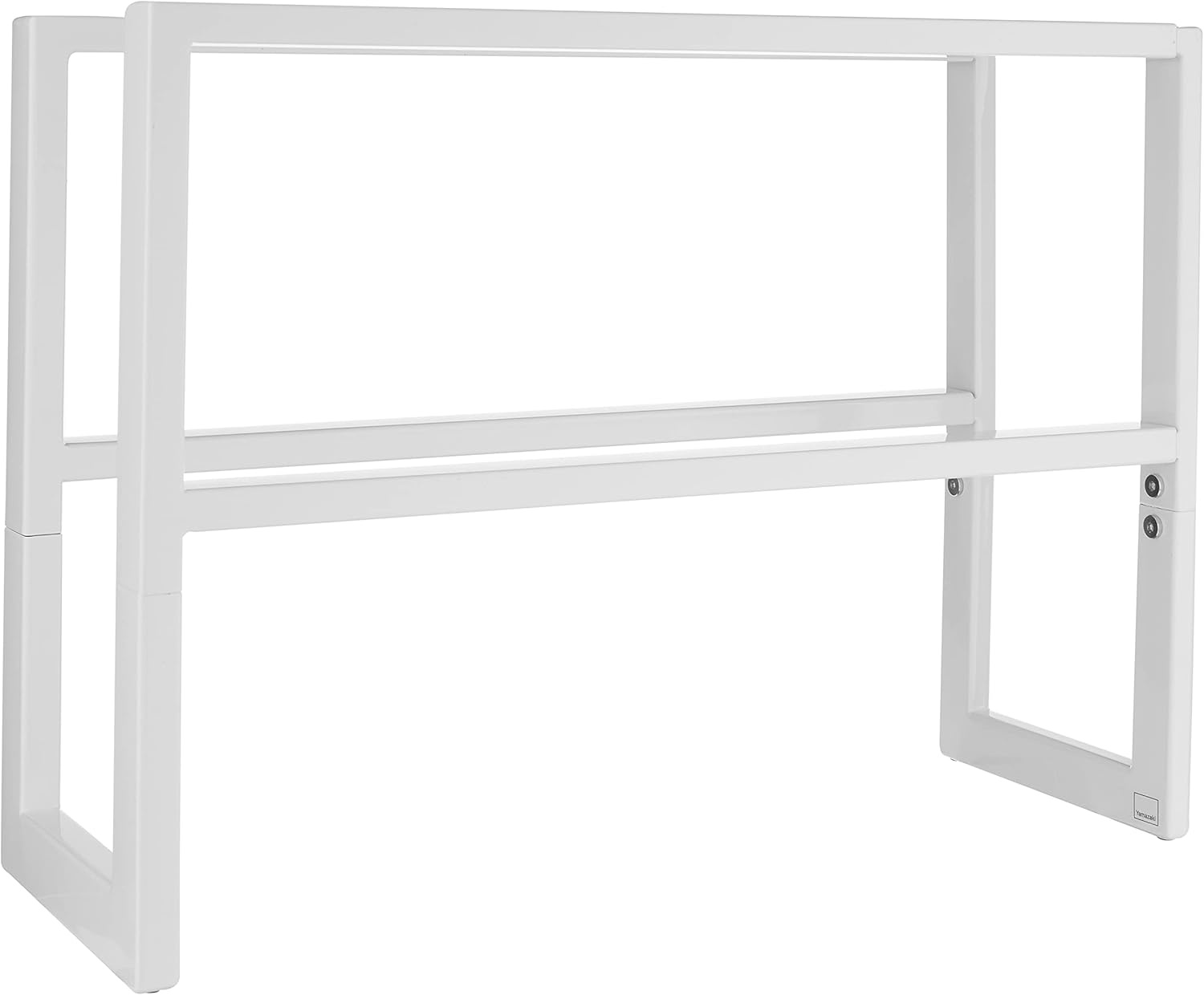 image:imageYAMAZAKI Home Expanding Shoe Rack Metal Adjustable Steel One Size WhiteWhite
