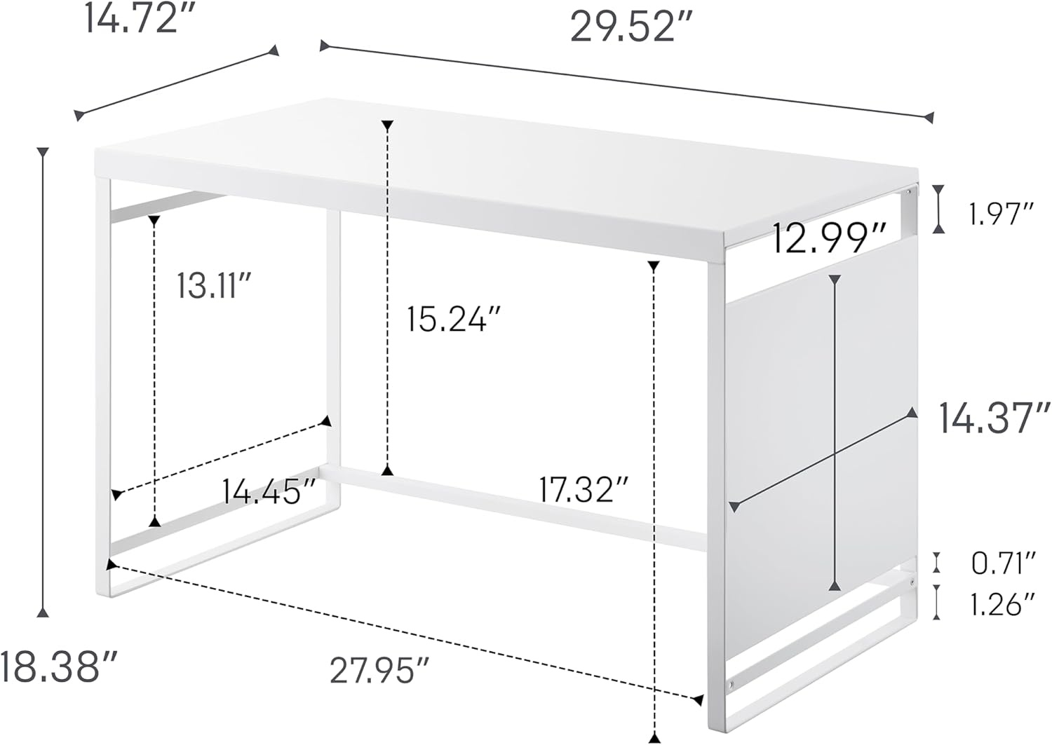 image:imageYAMAZAKI Home Kitchen Appliance Rack Microwave Stand With Steel Side Panel Adjustable Shelves Hooks amp Storage For Countertops Small Kitchen Organizer Modern Minimal Design SteelWhite