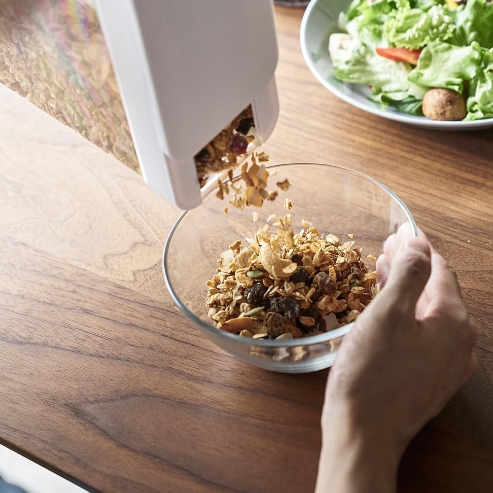 image:imageYAMAZAKI Home Tower Airtight Dry Food Storage Container With Sliding Lid Kitchen amp Pantry Organization Cereal Grains Pasta And Flour Abs Plastic 95 Cups 23 Liters