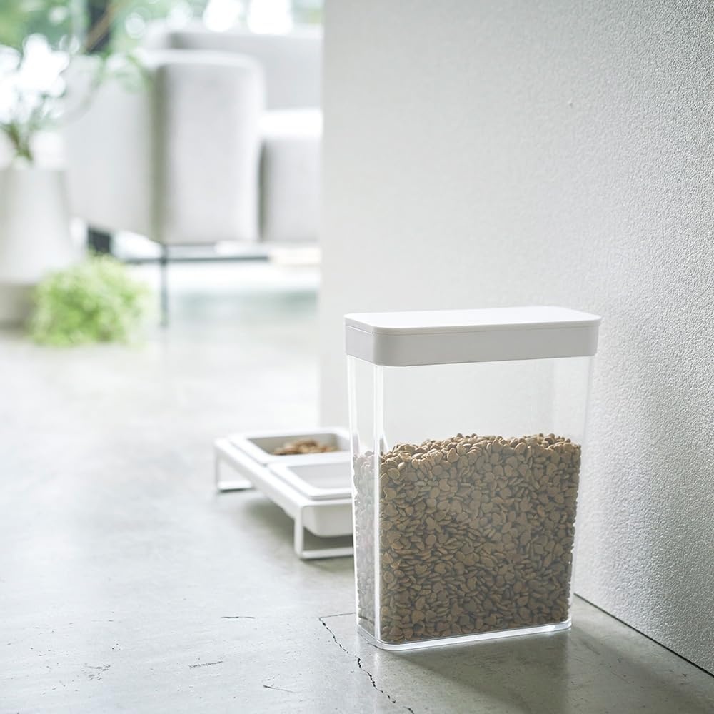 image:imageYAMAZAKI Home Tower Airtight Dry Food Storage Container With Sliding Lid Kitchen amp Pantry Organization Cereal Grains Pasta And Flour Abs Plastic 95 Cups 23 Liters