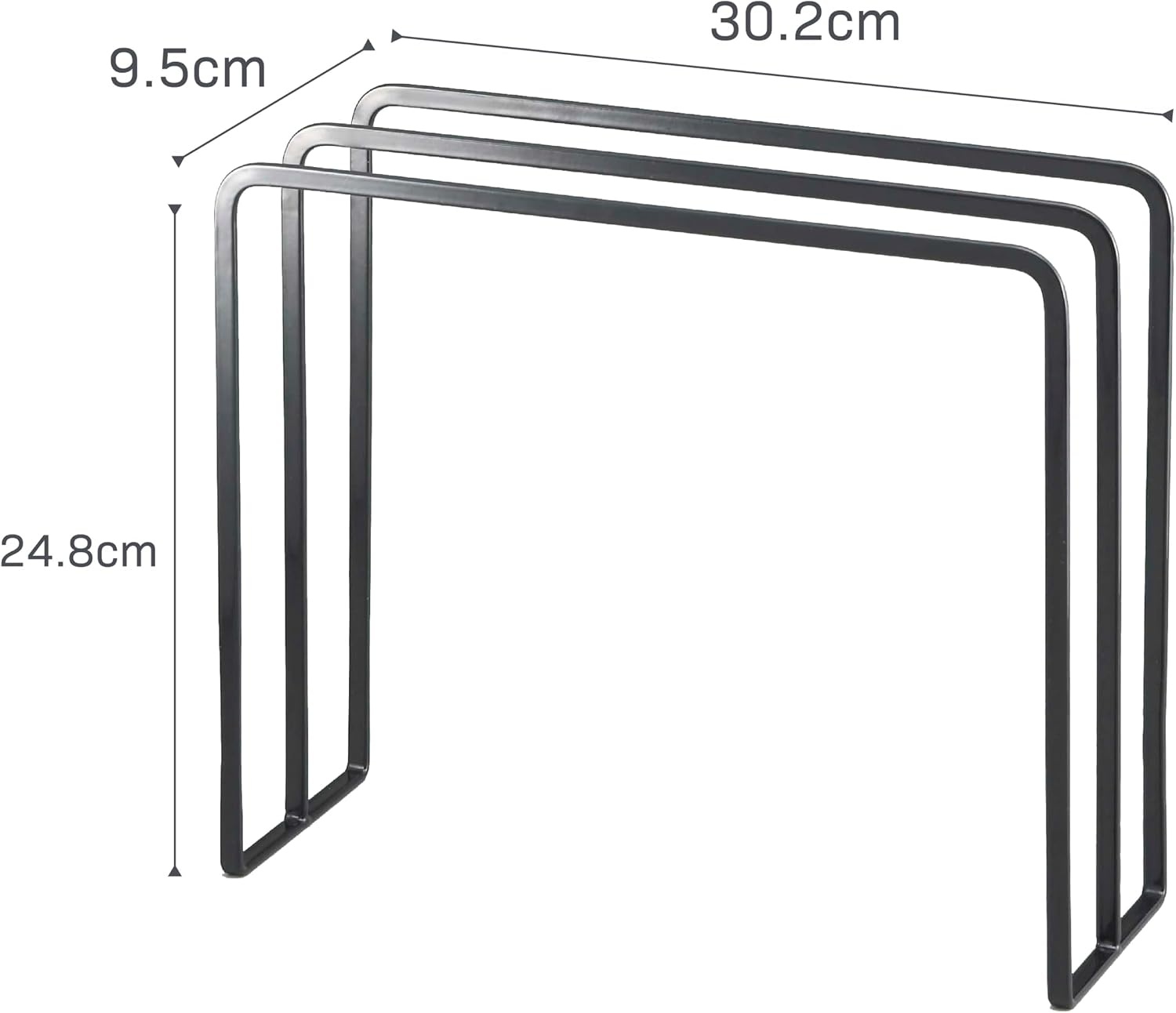 image:imageYAMAZAKI Home Tower Dishcloth Hanger SteelBlack