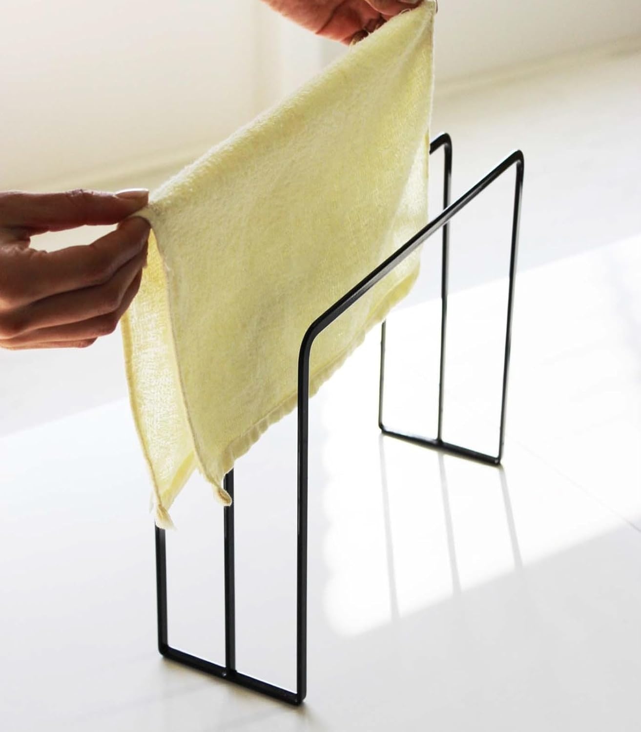 image:imageYAMAZAKI Home Tower Dishcloth Hanger SteelBlack