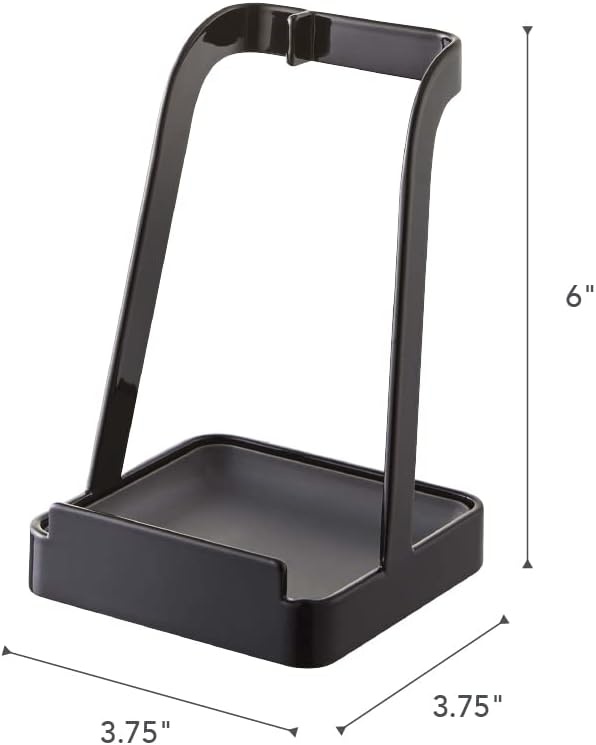 image:imageYAMAZAKI Home Tower Ladle Holder Lid Stand For Utensils In Kitchen SteelBlack