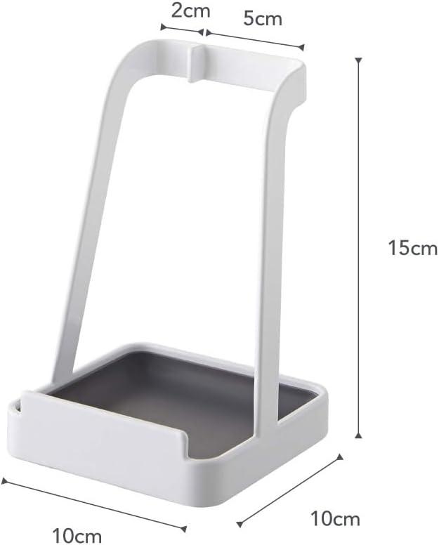 image:imageYAMAZAKI Home Tower Ladle Holder Lid Stand For Utensils In Kitchen SteelWhite