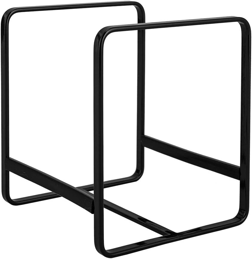 image:imageYAMAZAKI Home Tower Plate RackDish StandDish StoragePlate Holder Large SteelBlack