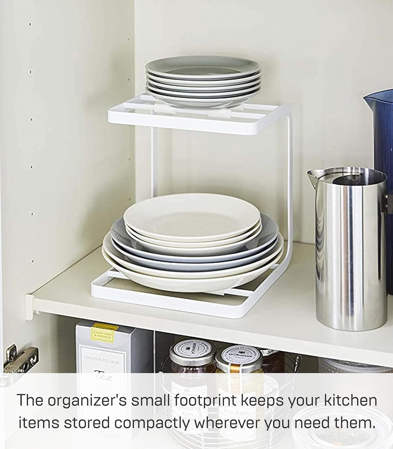image:imageYAMAZAKI Home Tower Pot Organizer SteelWhite