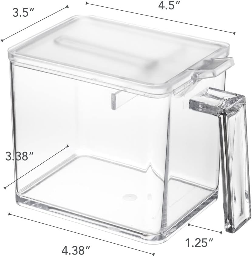 image:imageYAMAZAKI Home Tower Spice Storage Container Large Abs Plastic 275 Cups 650 MillilitersWhite