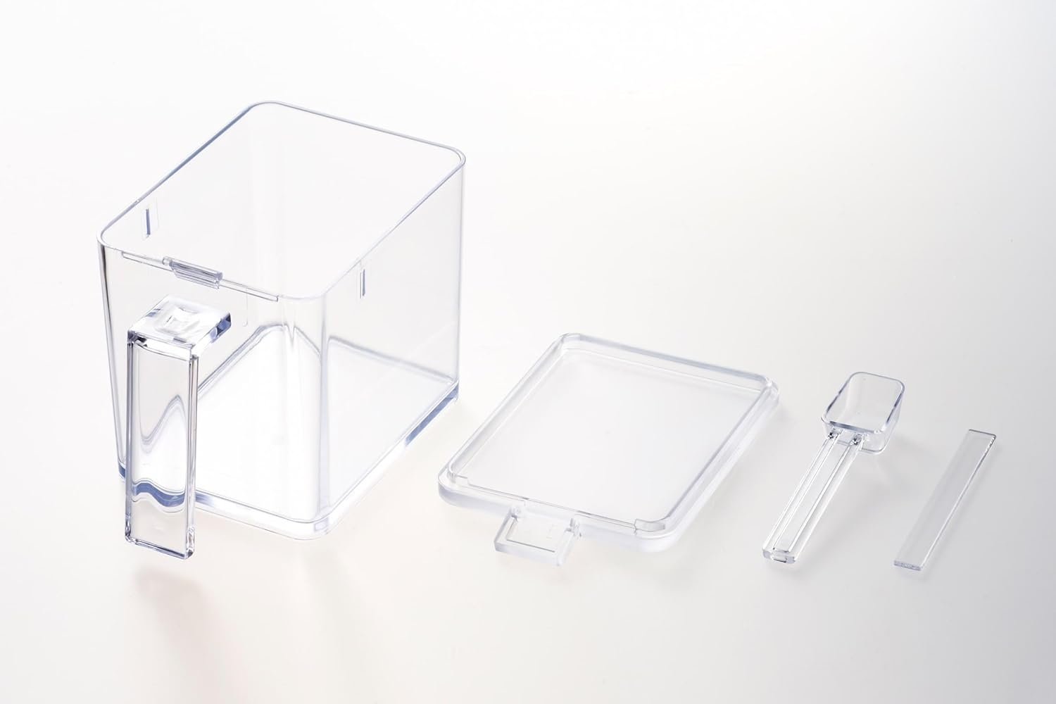image:imageYAMAZAKI Home Tower Spice Storage Container Large Abs Plastic 275 Cups 650 MillilitersWhite