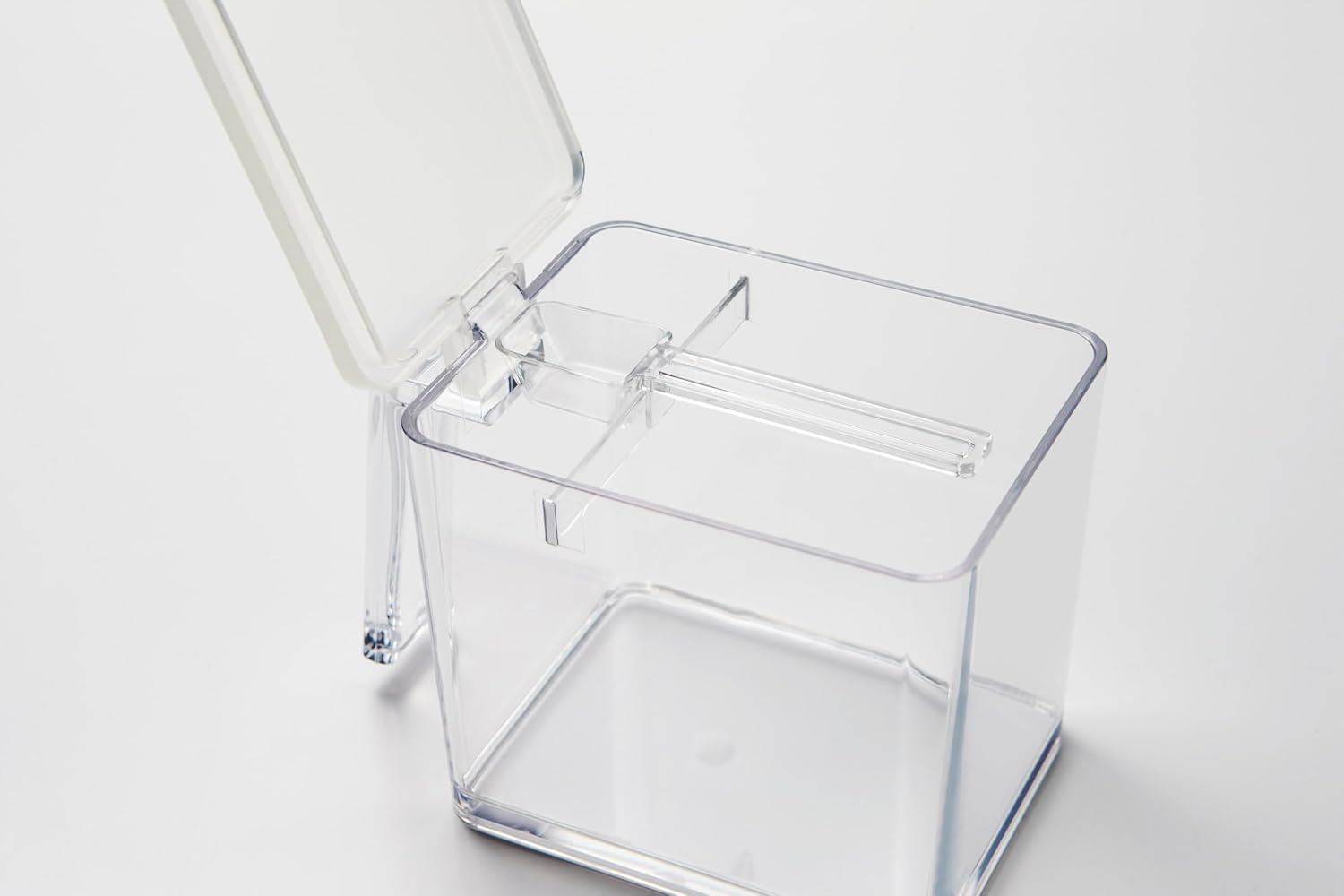 image:imageYAMAZAKI Home Tower Spice Storage Container Large Abs Plastic 275 Cups 650 MillilitersWhite