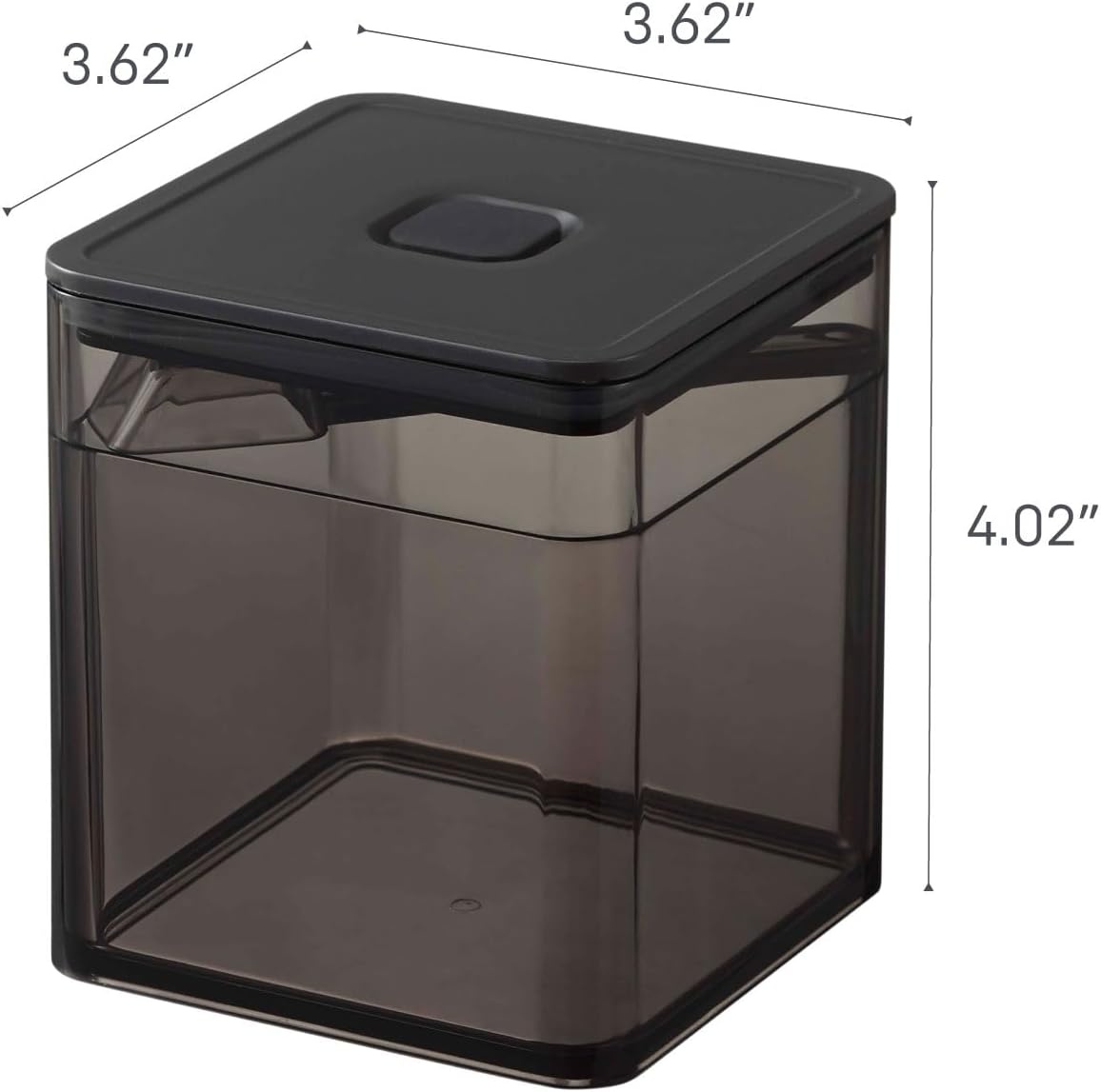 image:imageYAMAZAKI Home Tower VacuumSealing Food Storage Container Polypropylene 500MlBlack
