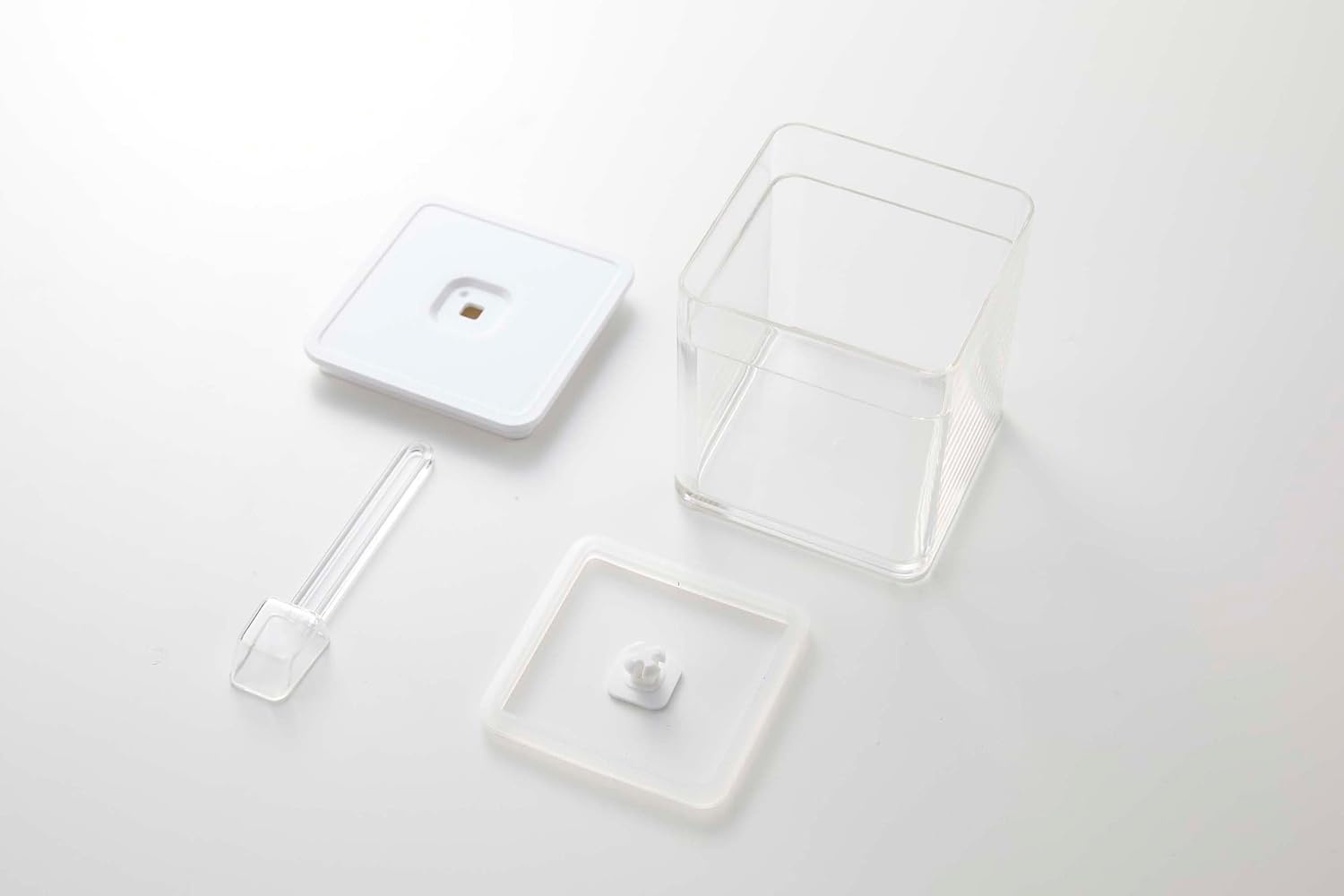 image:imageYAMAZAKI Home Tower VacuumSealing Food Storage Container Polypropylene 500MlWhite