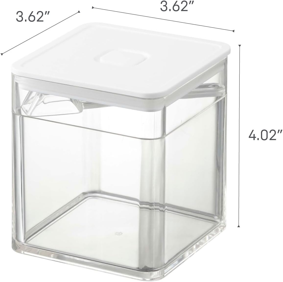 image:imageYAMAZAKI Home Tower VacuumSealing Food Storage Container Polypropylene 500MlWhite