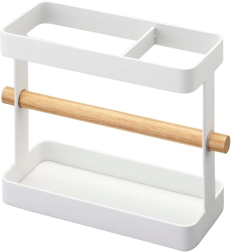image:imageYAMAZAKI Home Wide Tool Stand Kitchen Utensil Holder Cooking Storage Organizer No Assembly Req