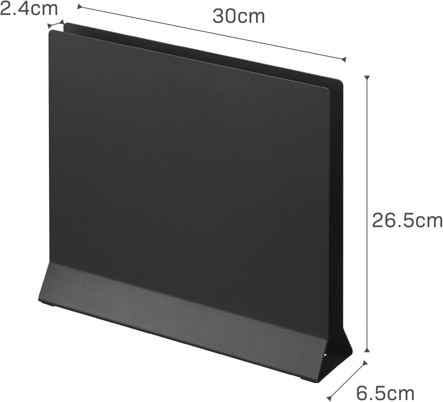 image:imageYamazaki 1999 Placemat Stand White Approx W118 x D26 x H104 inches 30 x 65 x 265 cm Tower Placemat Storage Tray Storage Round CompatibleBlack