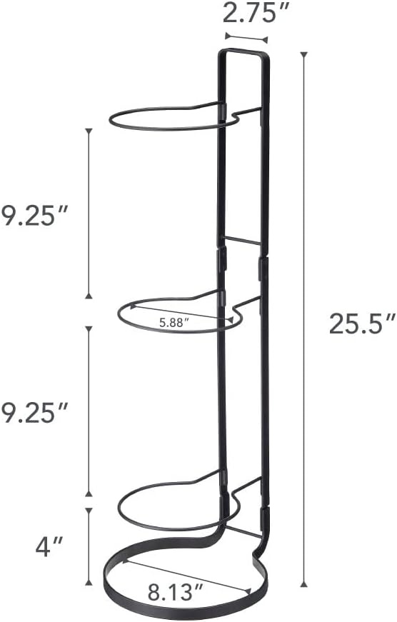 image:imageYamazaki Home Ball Stand Storage Equipment Organizer Sports RackBlack