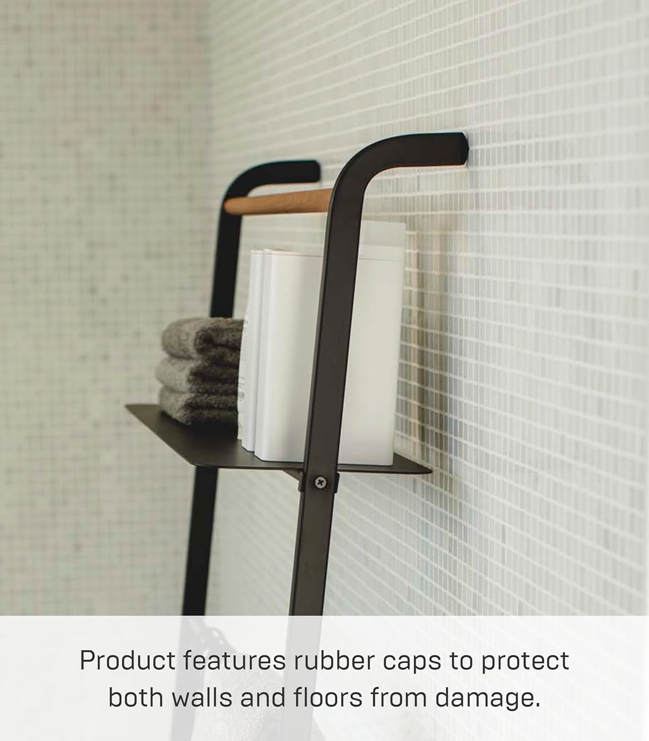 image:imageYamazaki Home Leaning Ladder with Shelf Space Saving