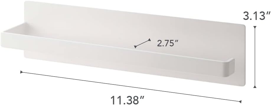 image:imageYamazaki Home Plate Magnet Paper Towel Holder Kitchen Storage Magnetic Organizer SteelWhite